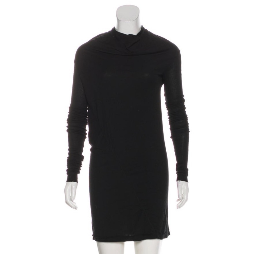 RICK OWENS DRKSHDW BLACK DRESS (NWT)